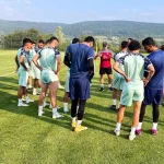 تصویر؛ رونمایی از خرید جدید تراکتور در تمرینات