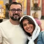 رونمایی از نوزاد مونا کرمی و سپند امیرسلیمانی/ عکس