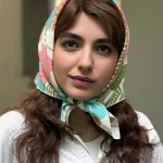تغییر استایل ​ بنفشه ریاضی بازیگرِ تاسیان/ عکس