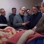 عیادت وزیر علوم از مجروحان حمله رژیم صهیونیستی به کشور