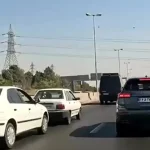 مزاحمت مرد جوان برای راننده زن؛ پلیس سر صحنه مچ مزاحم را گرفت!