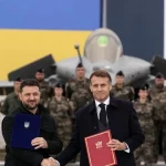 پرواز رافال‌ها به سمت کی‌یف؛ توافق تاریخی زلنسکی و مکرون