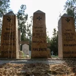 تصاویر؛ آرامستان لهستانی‌های دولاب؛ یادگاری از جنگ جهانی دوم