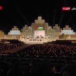 رژه کاروان فلسطین در مراسم افتتاحیه ششمین دوره بازی‌های همبستگی کشورهای اسلامی – ریاض