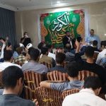 برگزاری سه جشن میلاد حضرت فاطمه (س) و یک مراسم عقد دانشجویی در کاروان‌های عمره دانشگاهیان + عکس