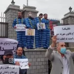 تجمع اعتراضی به قانون مهریه مقابل مجلس شورای اسلامی