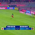 ضربات پنالتی دیدار پرسپولیس برابر تراکتور در مرحله یک شانزدهم نهایی جام حذفی